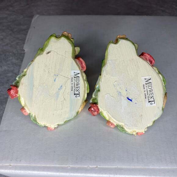 VINTAGE Mini Fairy Candle Holders 2 set fairycore MIDWEST IMPORTS Small fairie - Picture 7 of 9